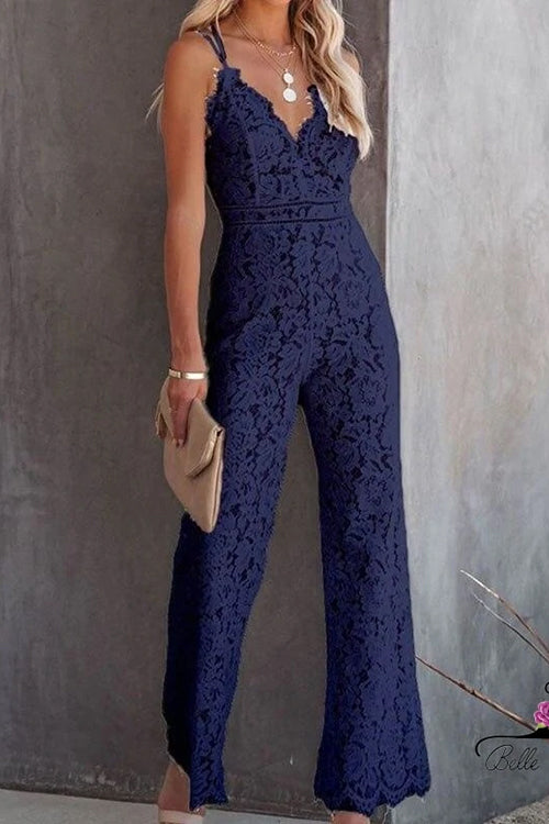 Variant image for Damen-Cami-Top, V-Ausschnitt, Spitze, Details, gemischt, Stoff-3