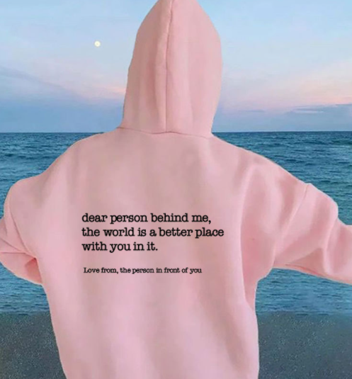 Unisex-Hoodie, mit Print, weiche Baumwollmischung-5