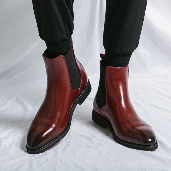 Variant image for Herrenstiefel, Leder, urban, schicke Schnürung-10
