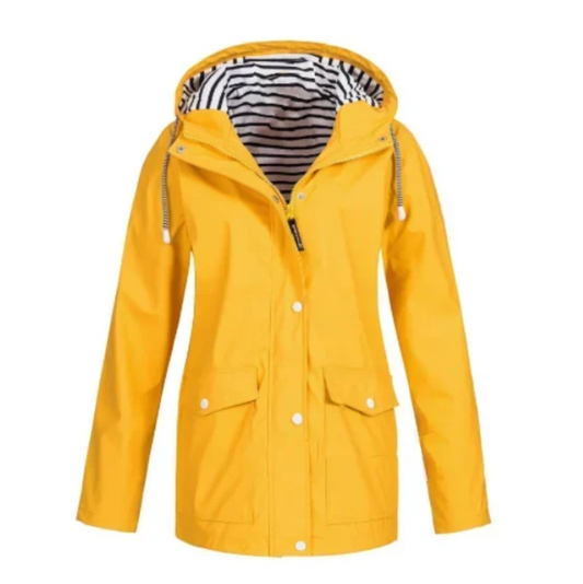 Damen-Jacke Wasser- und Windabweisend Modernes Design-1