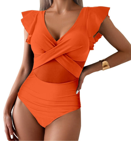 Damen-Sportbikini, Badeanzug, schnelltrocknendes Polyester 13