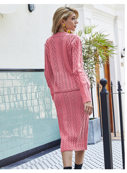 Damen-Pullover, mit V-Ausschnitt Patchwork, körperbetontes Acryl-3