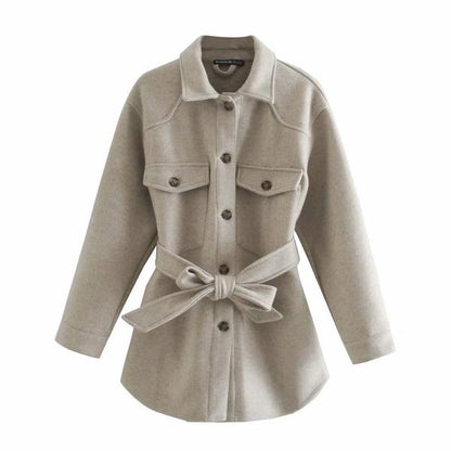 Variant image for Damenjacke Wendekragen Langärmlig Polyester-9