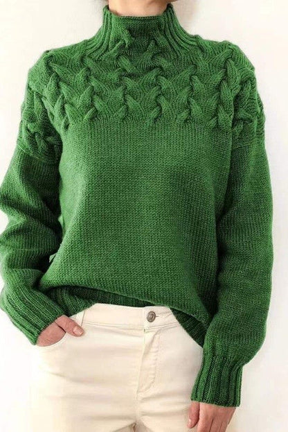Gestrickter Herrenpullover mit Stehkragen aus atmungsaktivem Material – zeitloses Design für Alltag und Fest 9