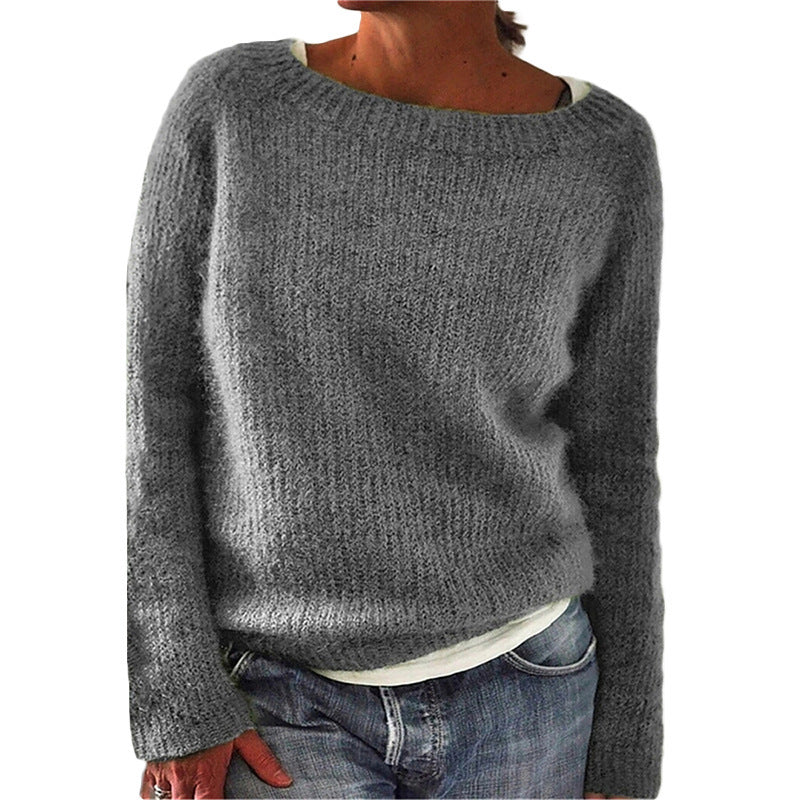 Herren-Pullover, Slim Fit, rund, Nacke, Acryl, Patchwork-1