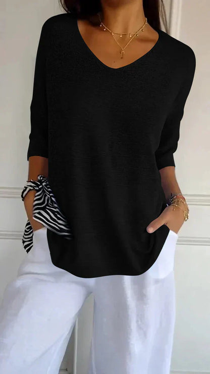 Variant image for Damen-Pullover, lässig, weicher Stoff-49