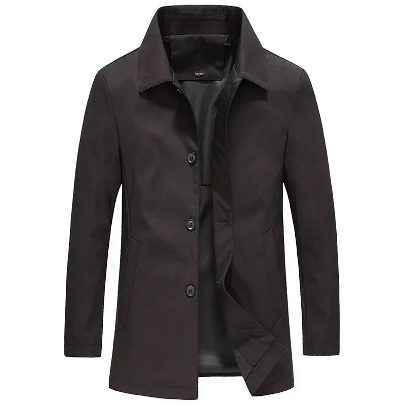 Variant image for Damen Winterjacke Lässig mit Knopfdetail Nachhaltige Stoffkombination-1