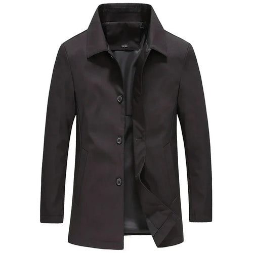 Damen Winterjacke Lässig mit Knopfdetail Nachhaltige Stoffkombination-1
