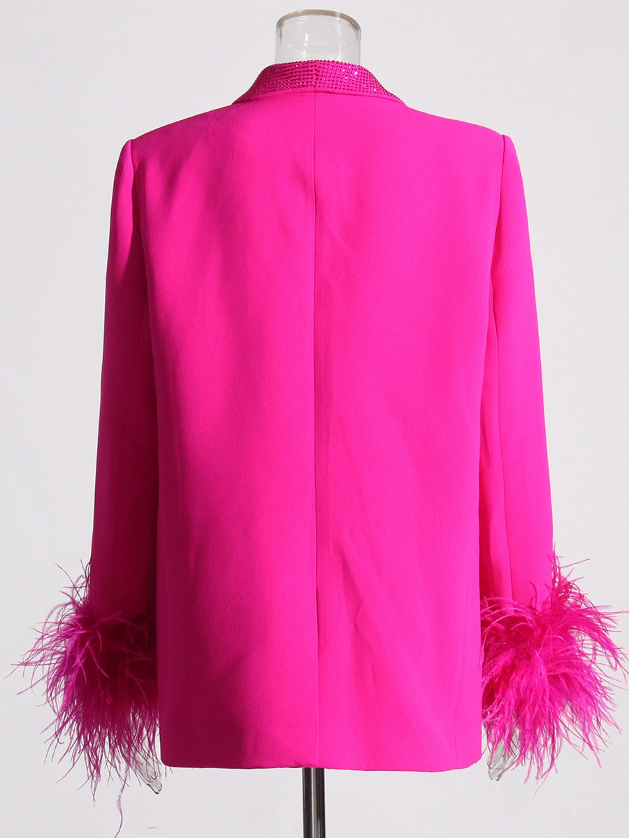 Damen-Anzug, elegant, Polyester-6