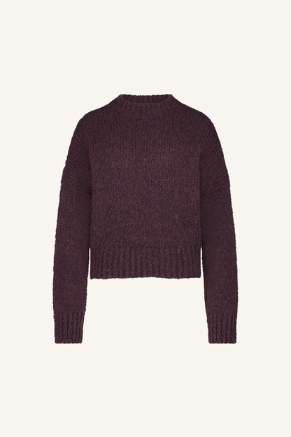 Damen-Strickpullover, breit, hochwertige Baumwolle-5