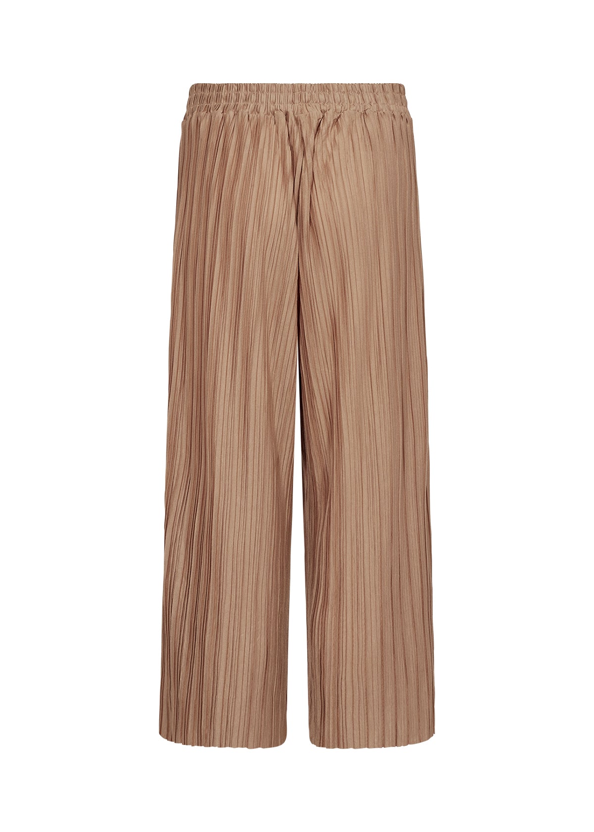 Damen-Hose, mit elastischem Bund, schick, gerippter Stoff, recyceltes Polyester-4