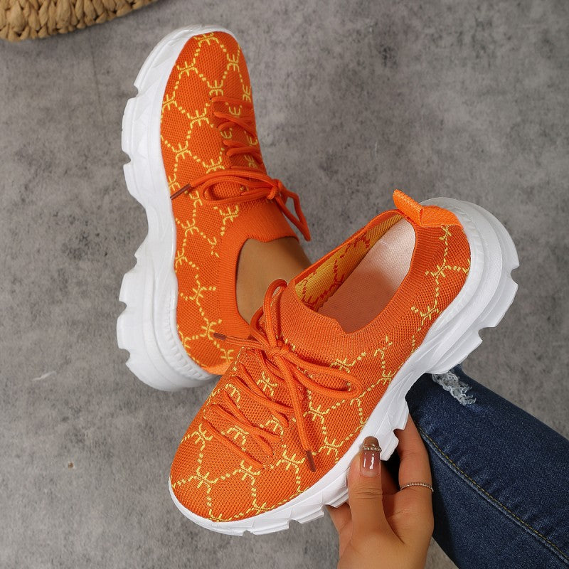 Variant image for Damen Sneakers Casual Atmungsaktives Mesh Komfortables Design-1