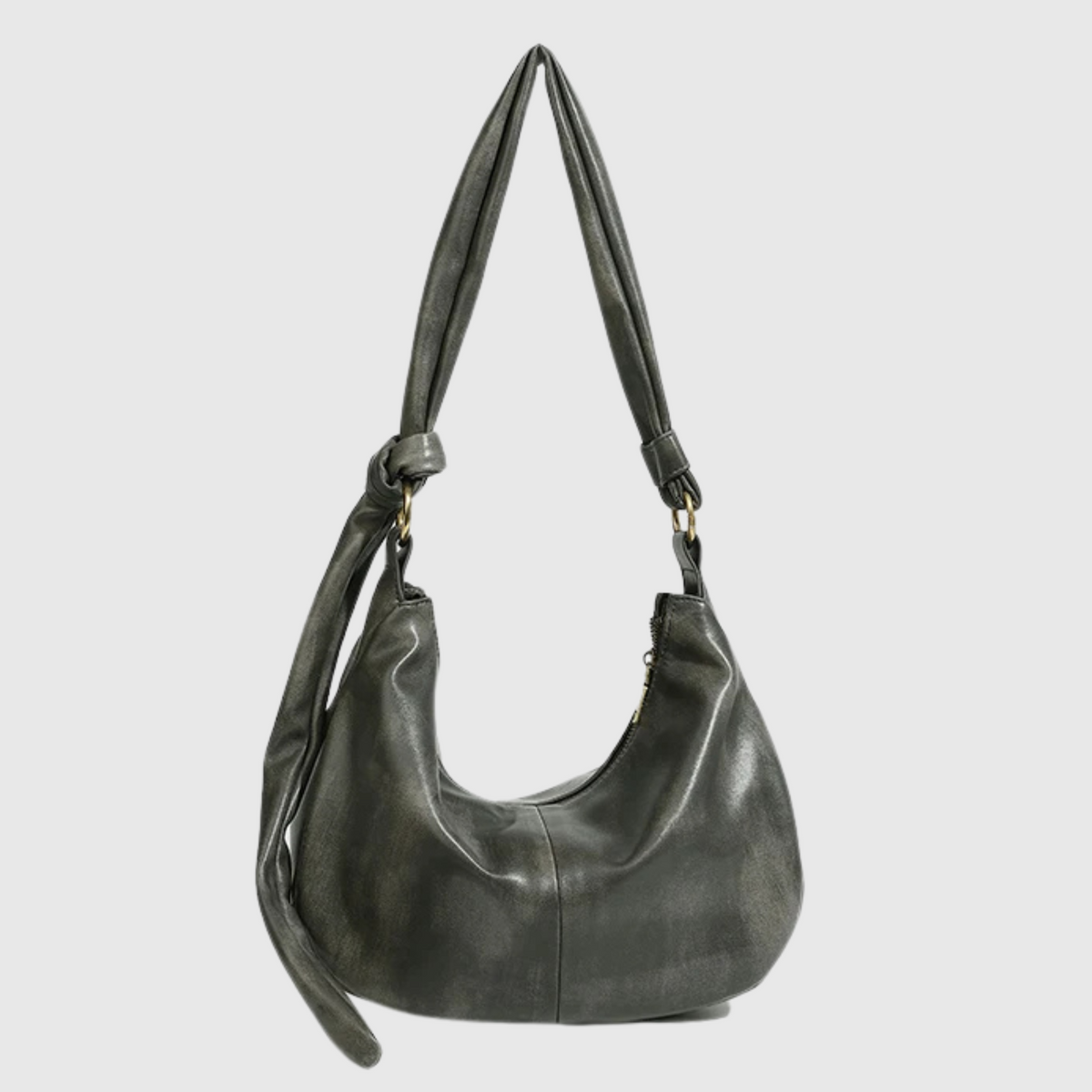 Variant image for Damen Schultertasche Leder Verstellbarer Schulterriemen-3