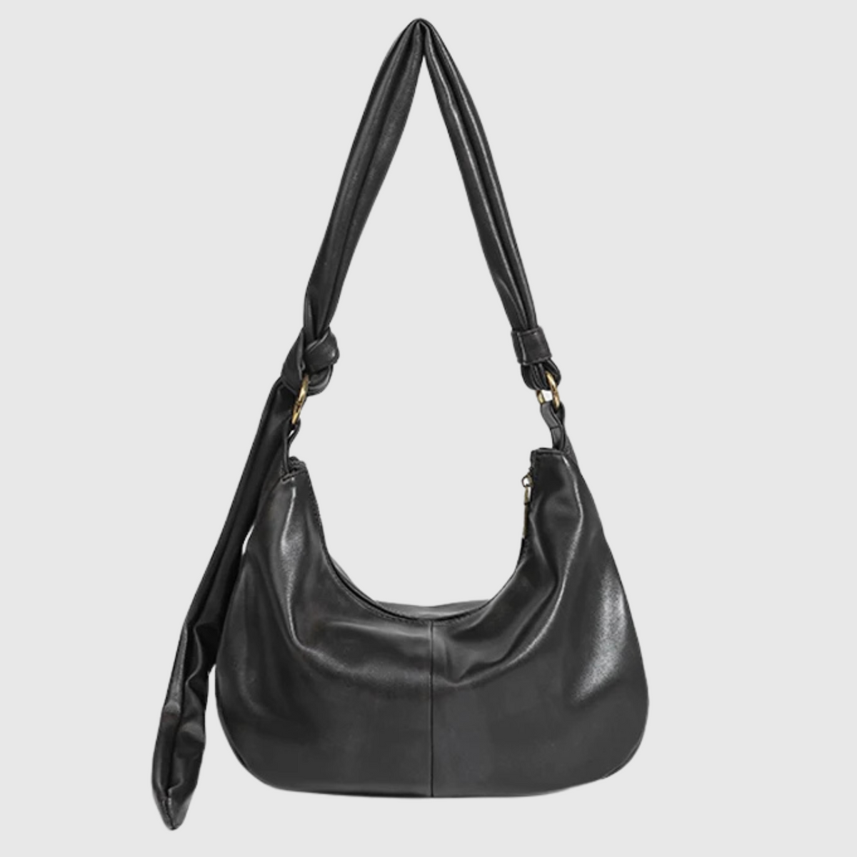 Damen Schultertasche Leder Verstellbarer Schulterriemen-1