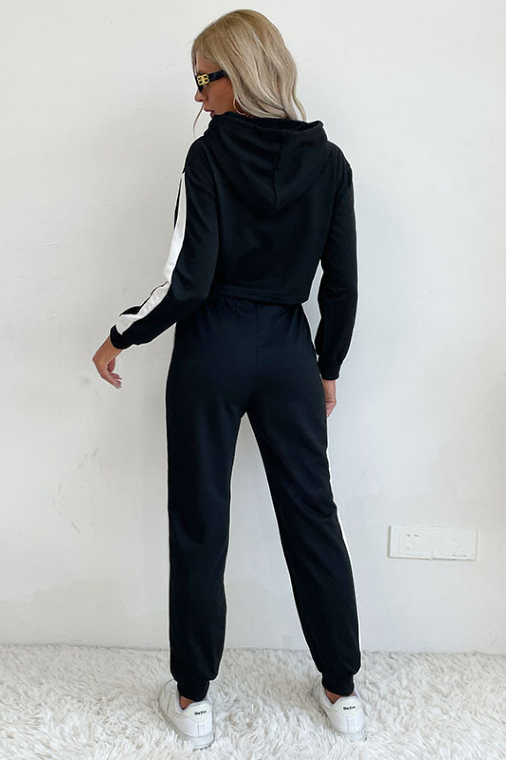Damen-Hoodie, zeitlos, weicher Stoff, Winter-3