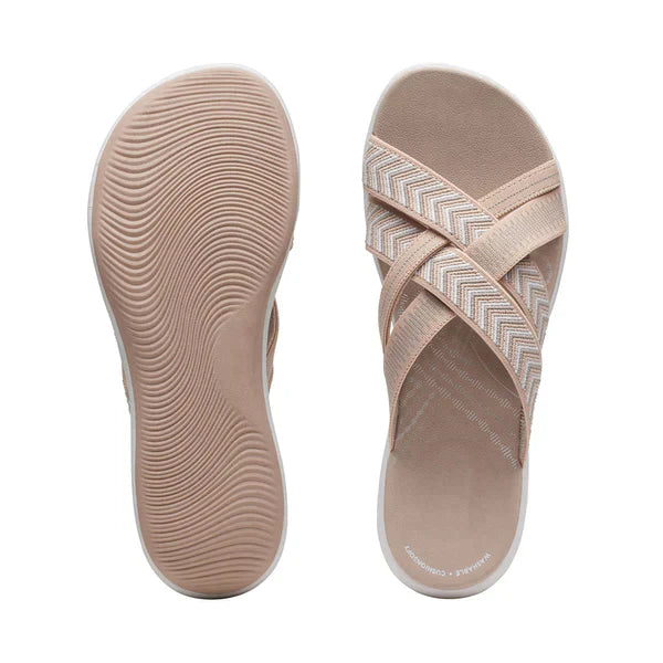 Damen-Clogs mit Querriemen, leicht und atmungsaktiv, Holzschuhe-5