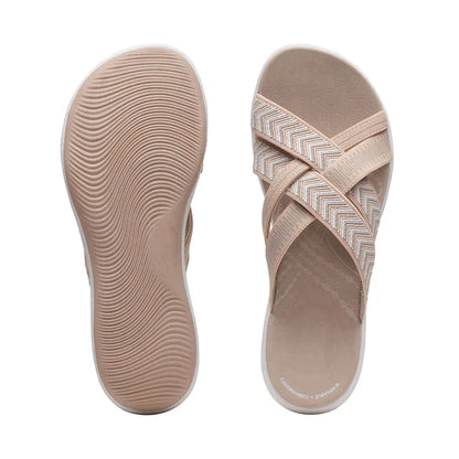 Damen-Clogs mit Querriemen, leicht und atmungsaktiv, Holzschuhe-5
