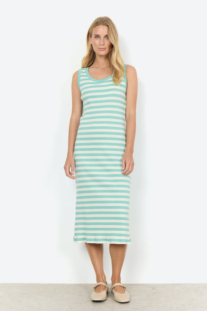 Damenkleid Lässig Eng Ökologische Baumwolle 3