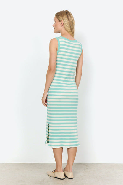 Damenkleid Lässig Eng Ökologische Baumwolle 4