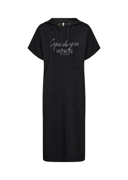 Damen-Thermokleid, mit Kapuze, lässiges Modal, Polyester 5