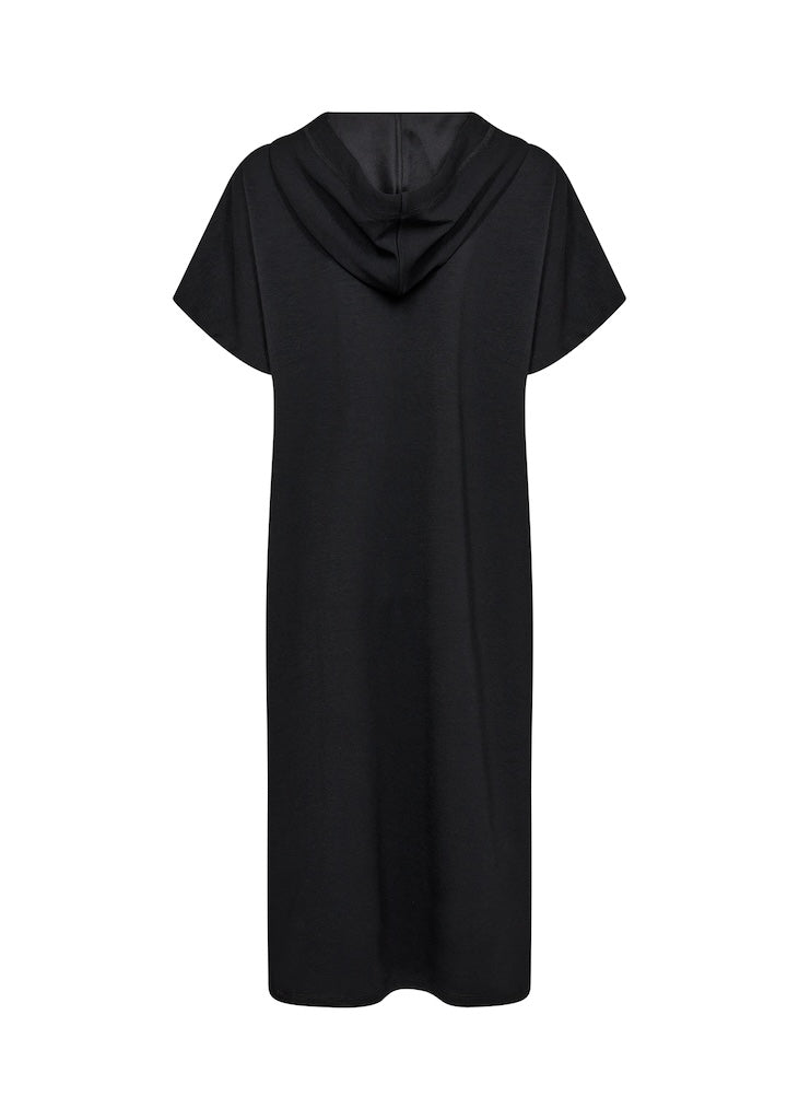 Damen-Thermokleid, mit Kapuze, lässiges Modal, Polyester 6