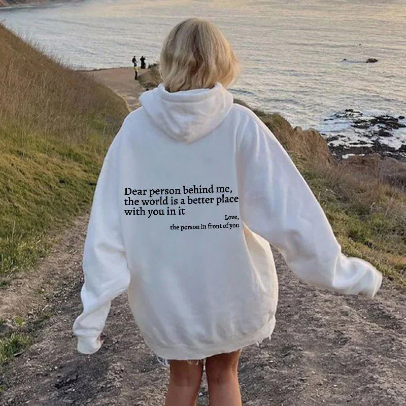 Variant image for Unisex-Hoodie, mit Print, weiche Baumwollmischung-1