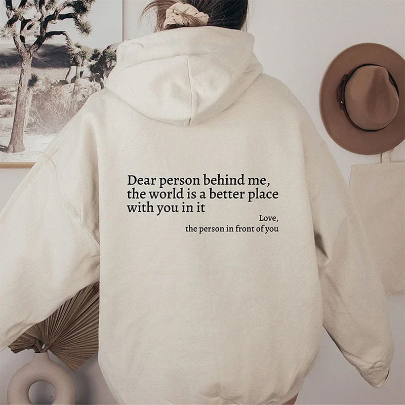 Unisex-Hoodie, mit Print, weiche Baumwollmischung-4