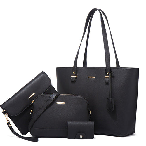 Mama-Kind-Tasche Vierteilig Trendy PU Mittelgroß 1