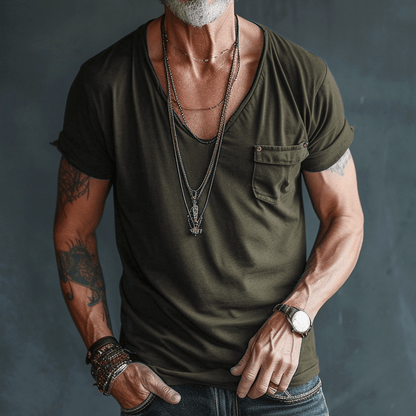 Variant image for Herren-T-Shirt, Cargo, Design, atmungsaktives Material, lässige Passform-25