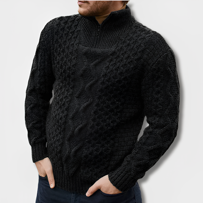 Variant image for Herren-Pullover, klassisches Design, weiche Baumwolle-1