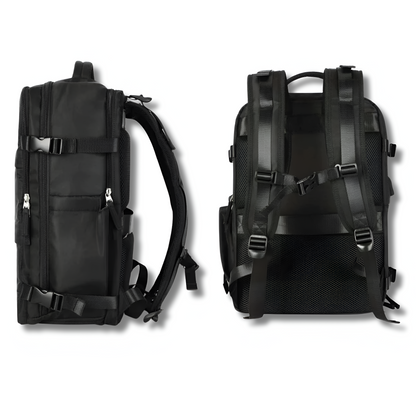 Unisex Rucksack mit großer Kapazität, USB-Ladeanschluss und ergonomischen Schultergurten 2