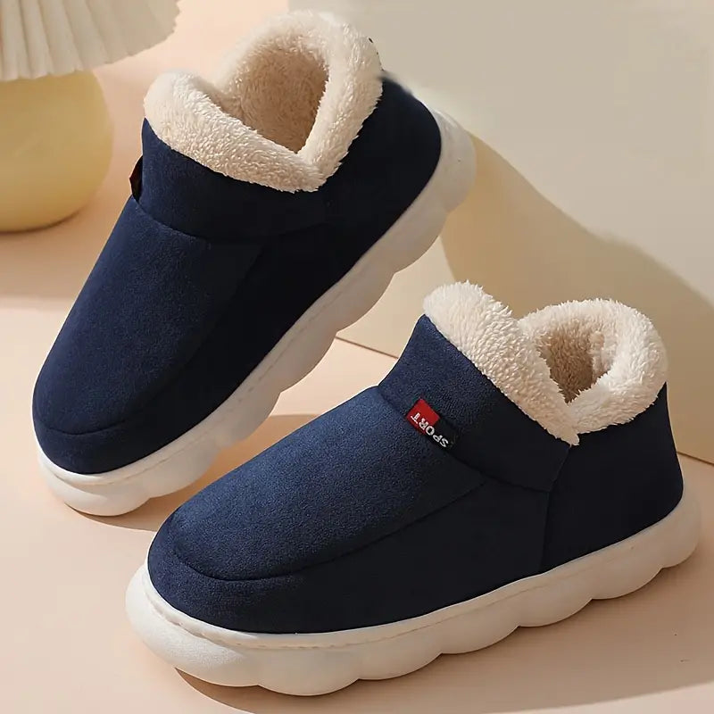 Herrenhausschuhe, klassisch, Slip-on, weiches Material, für Innenbereich und Outdoor 7