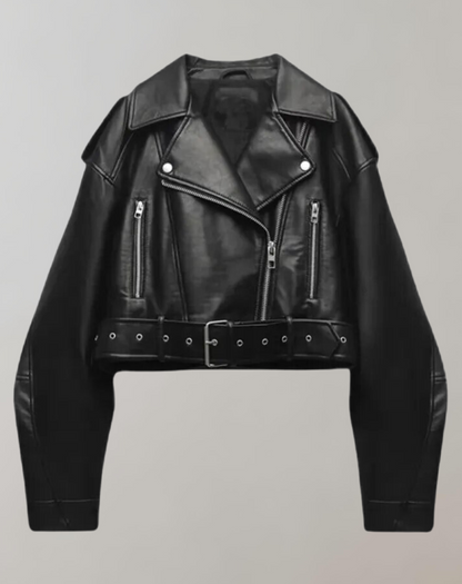 Variant image for Damenjacke Oversized Vintage Synthetikleder-2
