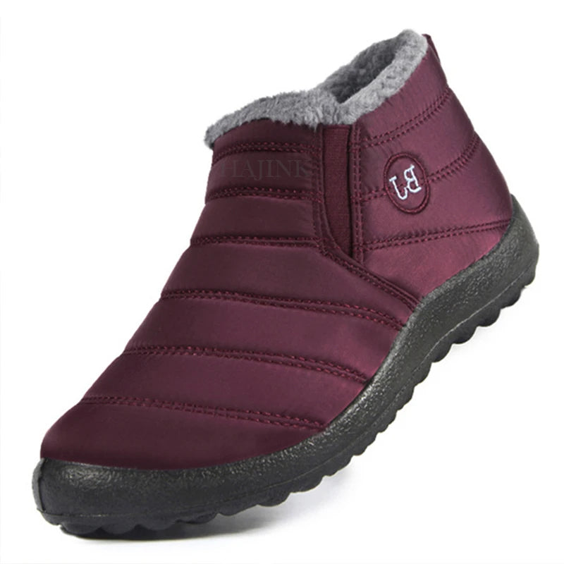 Wasserdichte Herren-Slip-On-Hausschuhe für den Winter – Bequem und trendig für drinnen und draußen 1