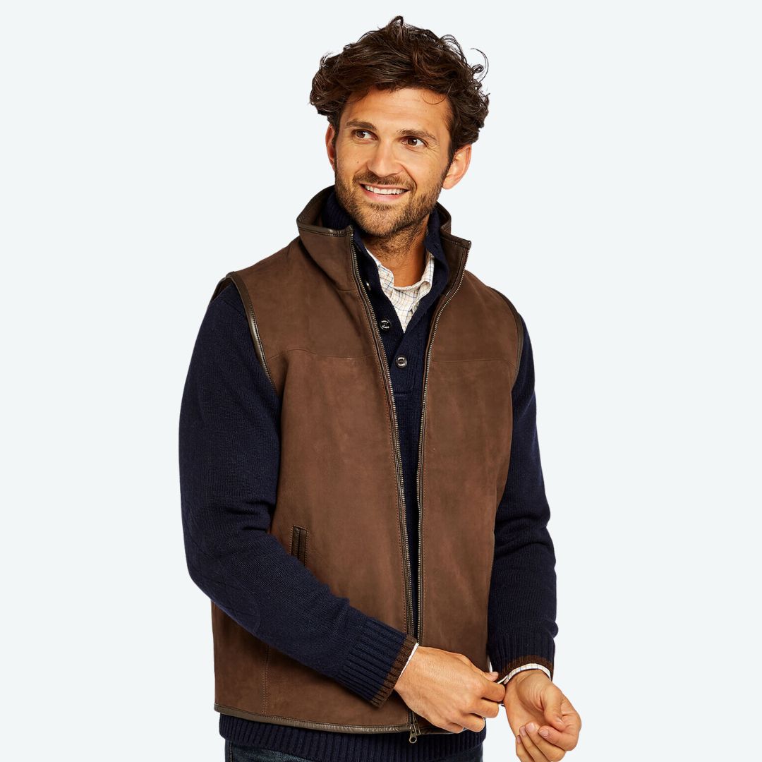 Herren-Leder-Pulswärmer, stilvoll, handgefertigtes Design-2