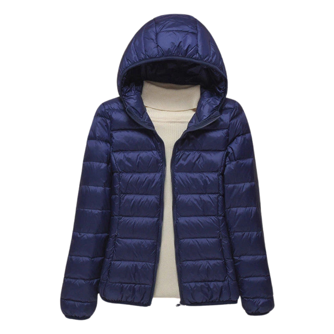 Damenjacke Herbst Leichtgewicht Polyester mit Taschen-2