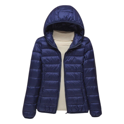 Damenjacke Herbst Leichtgewicht Polyester mit Taschen-2