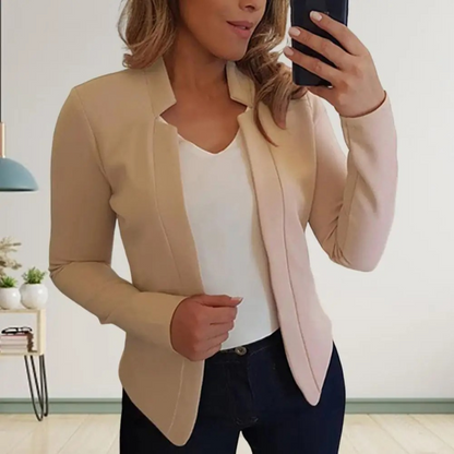 Variant image for Damen Blazer Tailliertes Polyester für Büroarbeit Elegantes Design-7