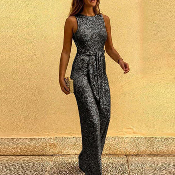 Variant image for Damen-Kleid, elegant, Pailletten, monochrom, Polyester-6