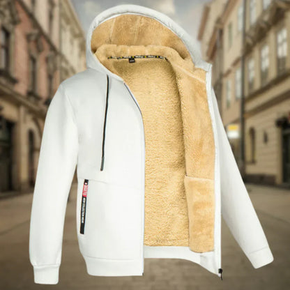 Variantenbild für Herren-Hoodie aus Fleece, modern, lockere Passform, 100% Polyester-13