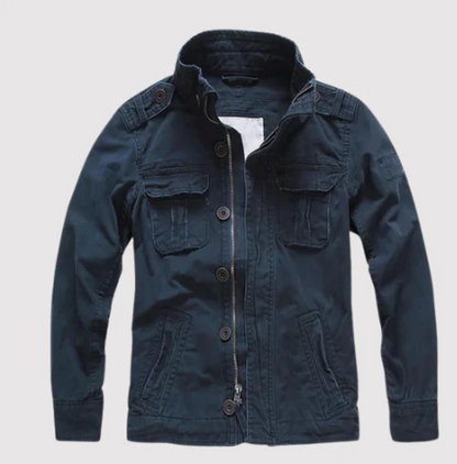 Schwarze Jeansjacke für Damen im Retro-Stil mit mehreren Taschen – 100% Baumwolle, normale Passform 7