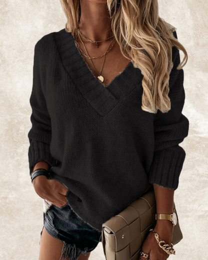 Damen Winterpullover Schlicht Acryl Elegant-5