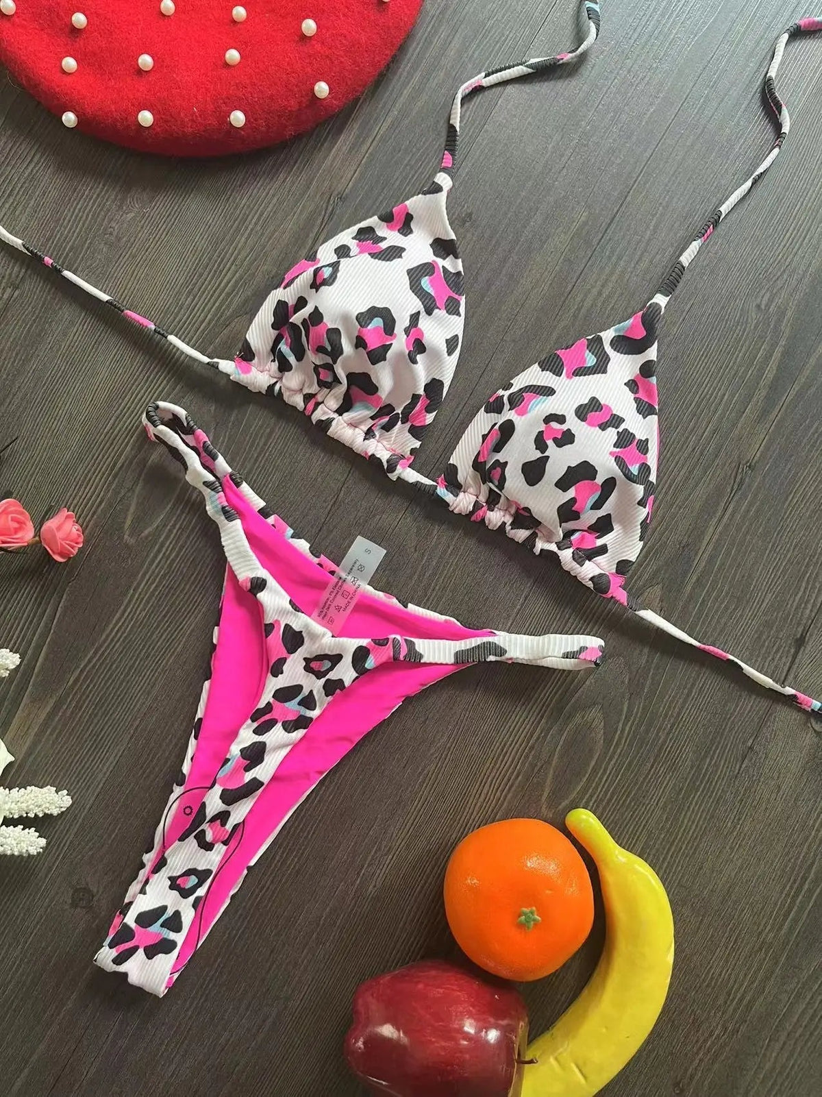 Variant image for Damen Bikini-Set Trendiges Design Polyester-7