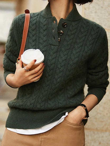 Damen-Strickpullover, lässiges Design, weiche Qualität-3