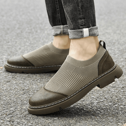 Wasserdichte Herrenschuhe Urbaner Stil Hochwertiges Synthetikleder-3