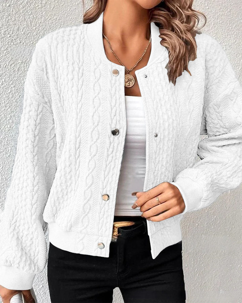 Lange Strickjacke Damen Strick aus hoher Qualität mit Praktischen Taschen 3