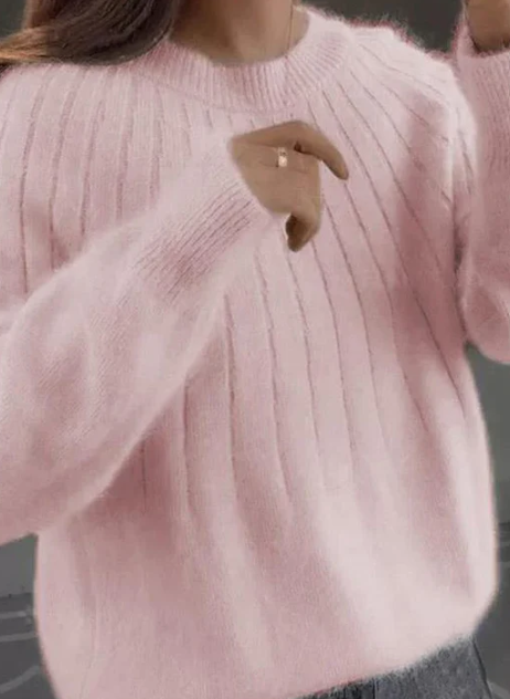 Variant image for Damen-Strickpullover, flauschiges Kaschmir, für Alltag und Fest-7
