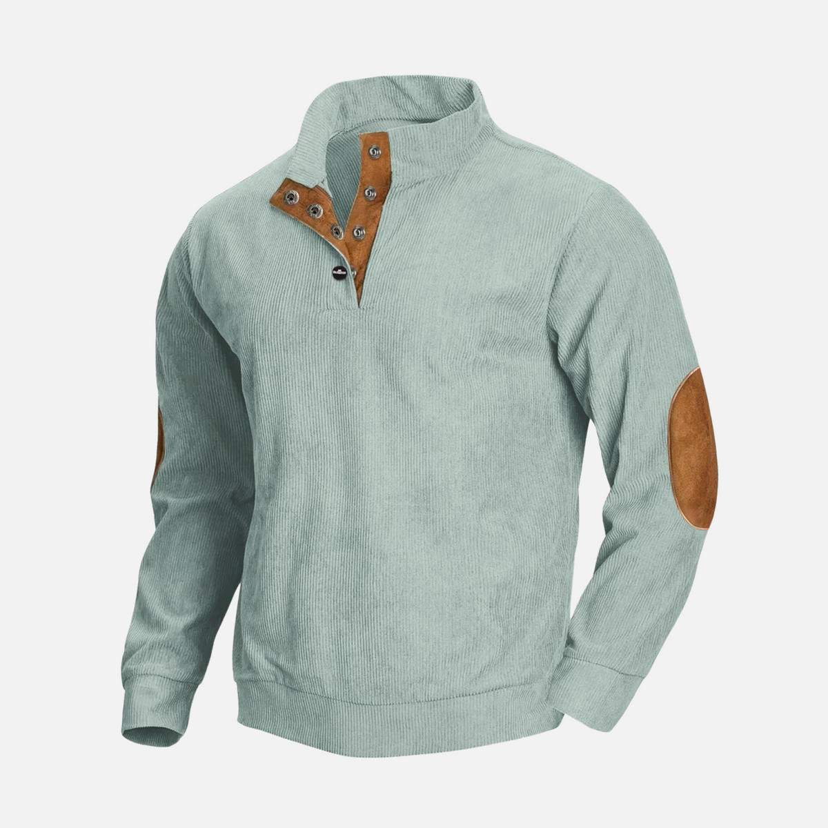 Damen-Pullover, Cord, lange Ärmel weich und bequem 2