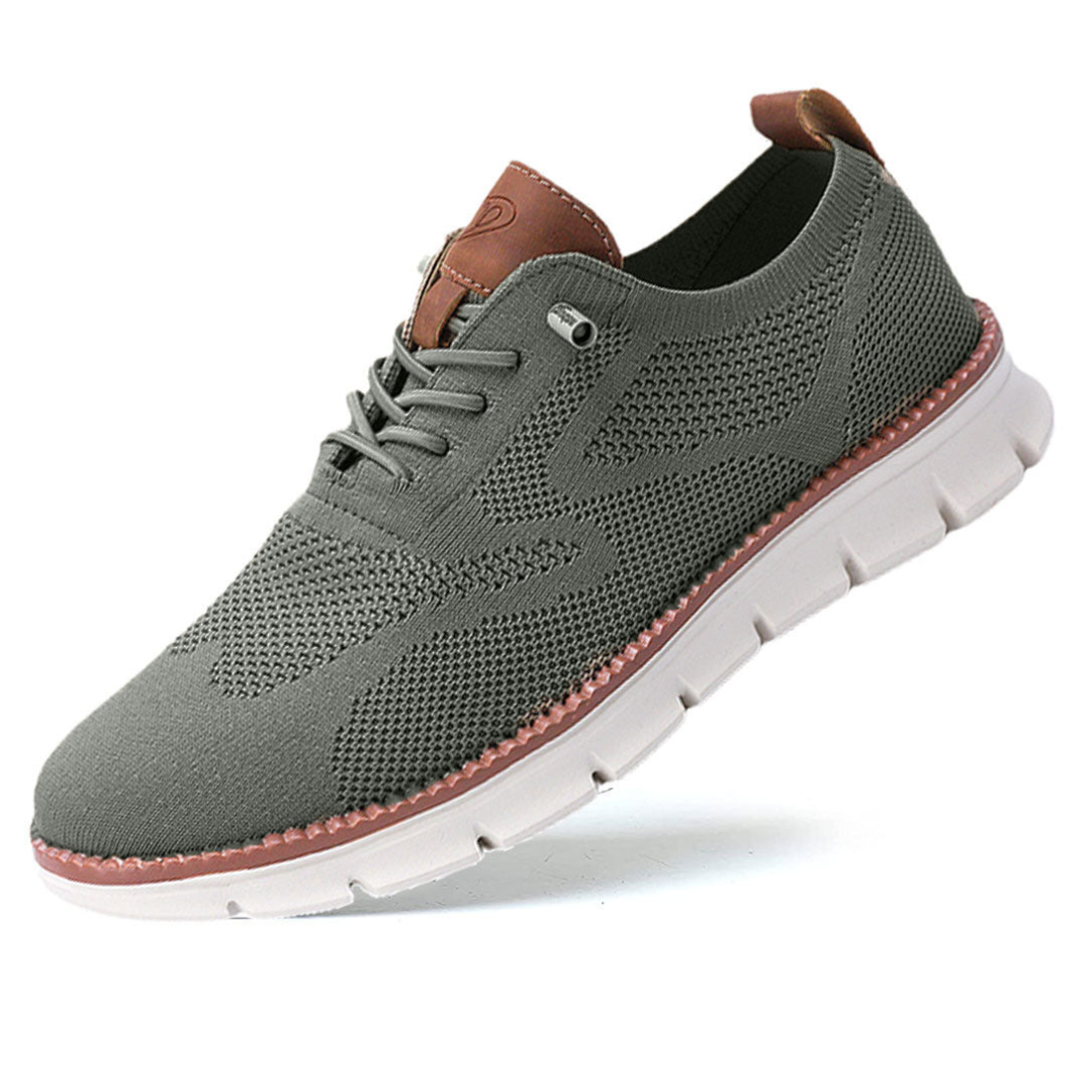 Herrenhalbschuhe, aus schickem Design, permeables Material-1