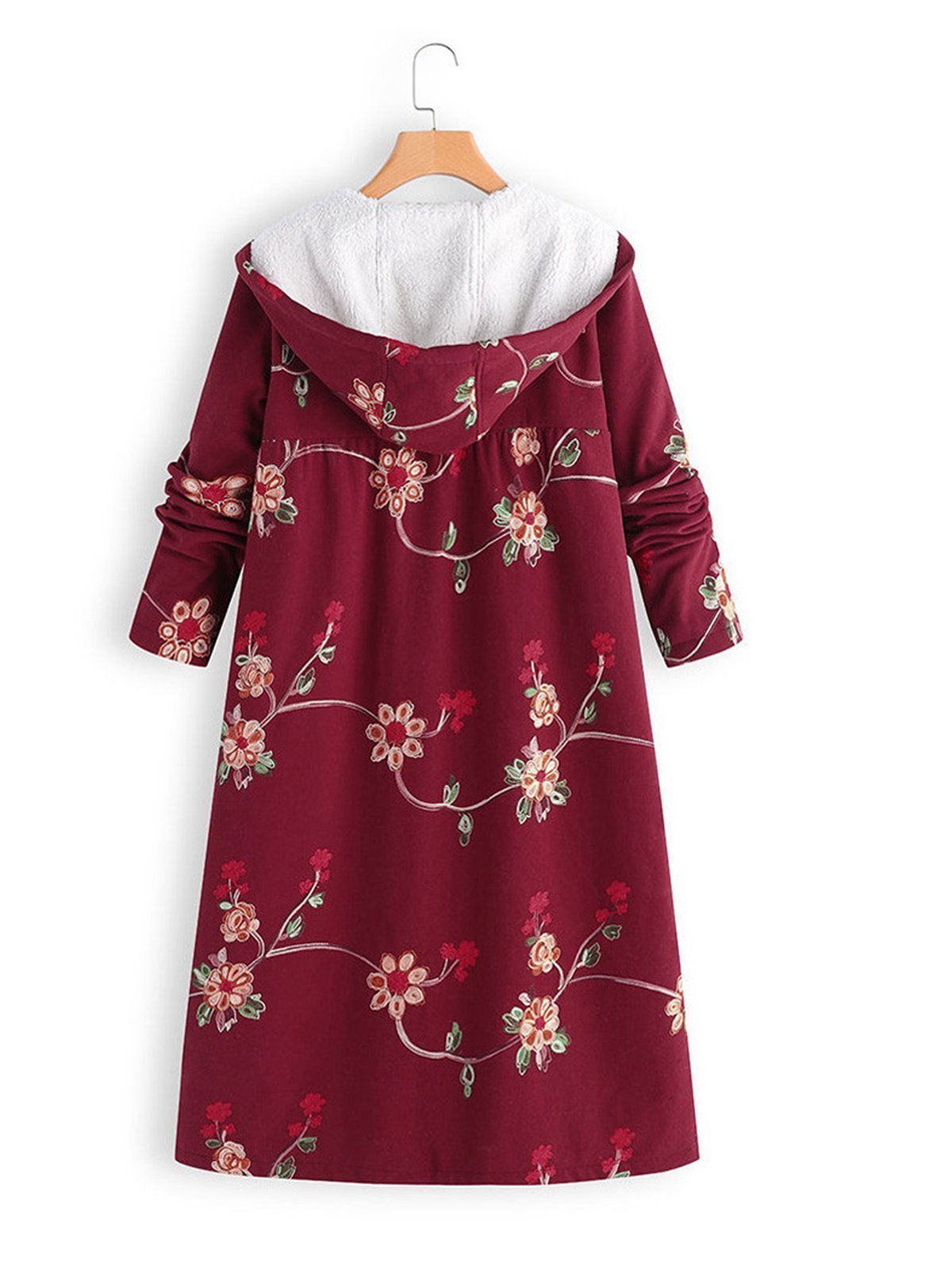 Damen-Mantel, elegantes Polyester, für einen puristischen Look-3